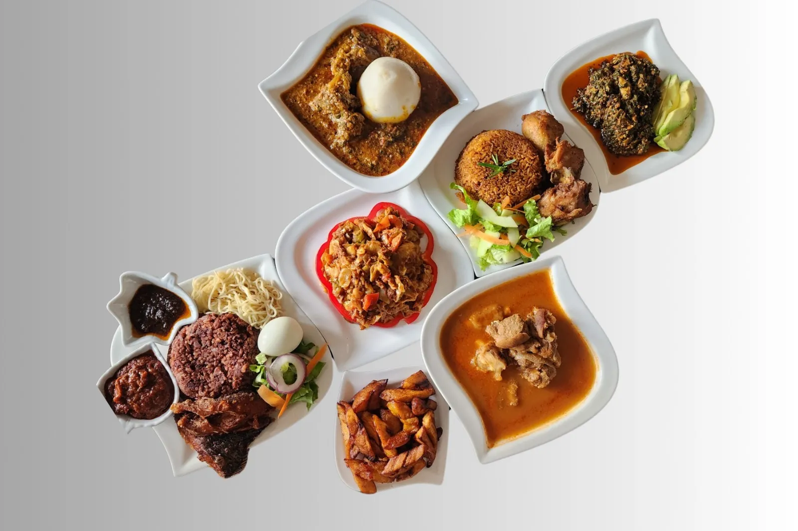 Ghanaian food prepared by JezFoods