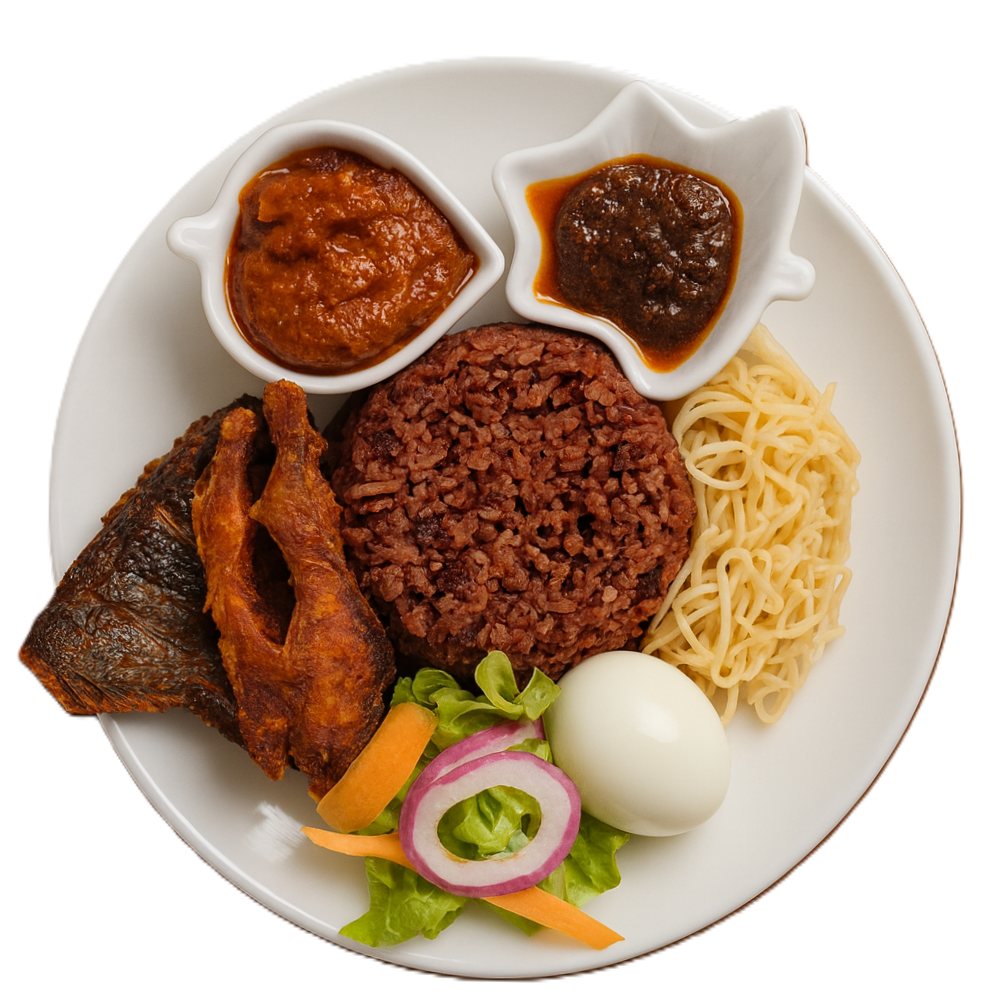Waakye (Rice & Beans)