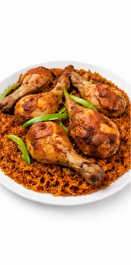 Jollof Rice - Chicken