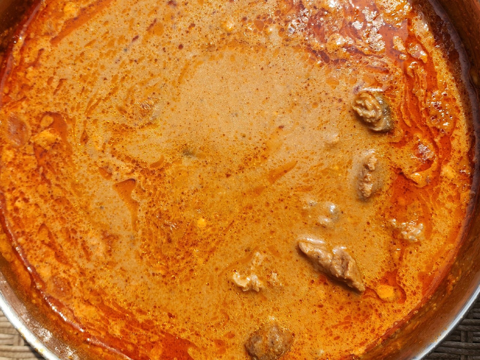 Peanut butter soup- beef