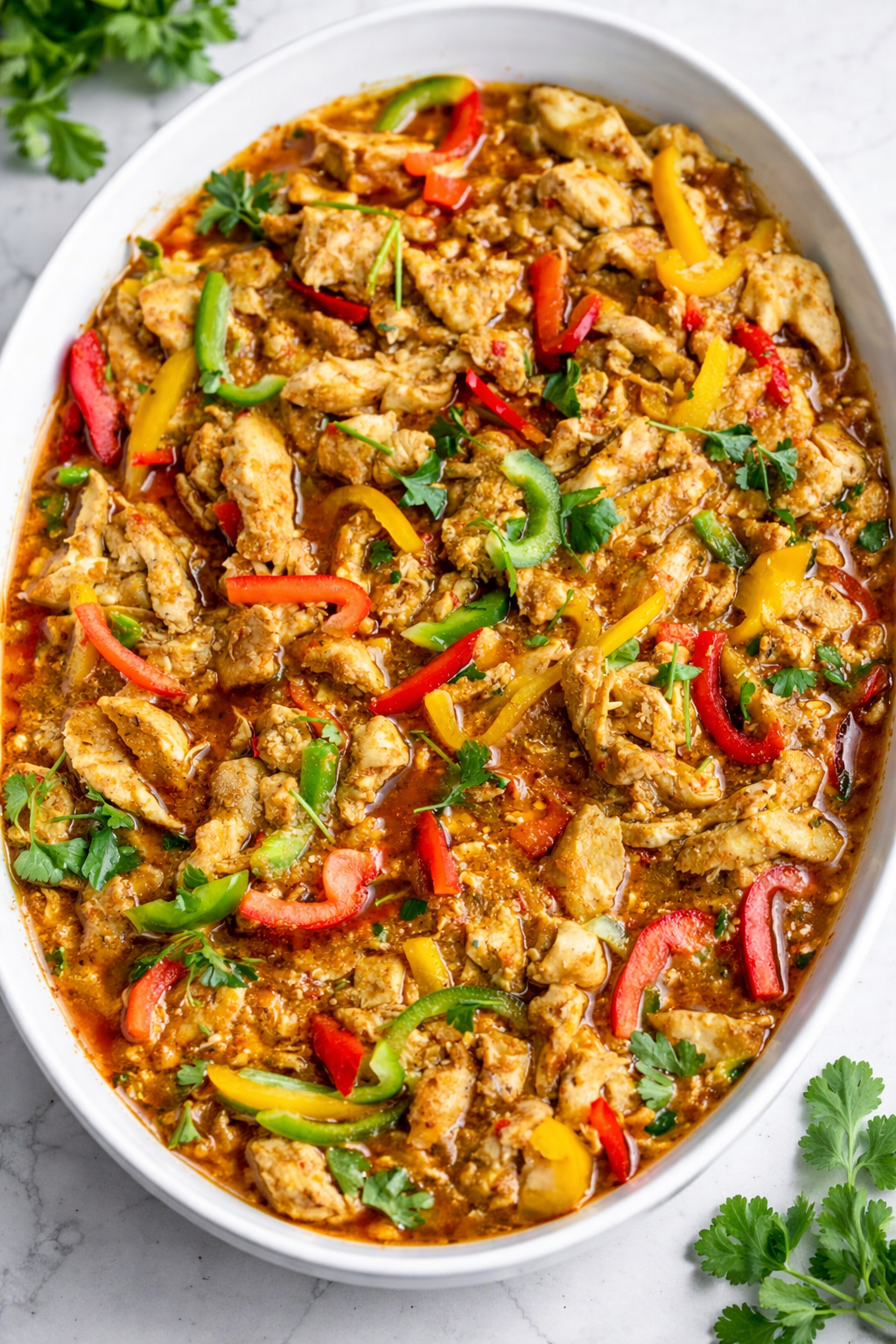 Bell peppers Chicken Medley