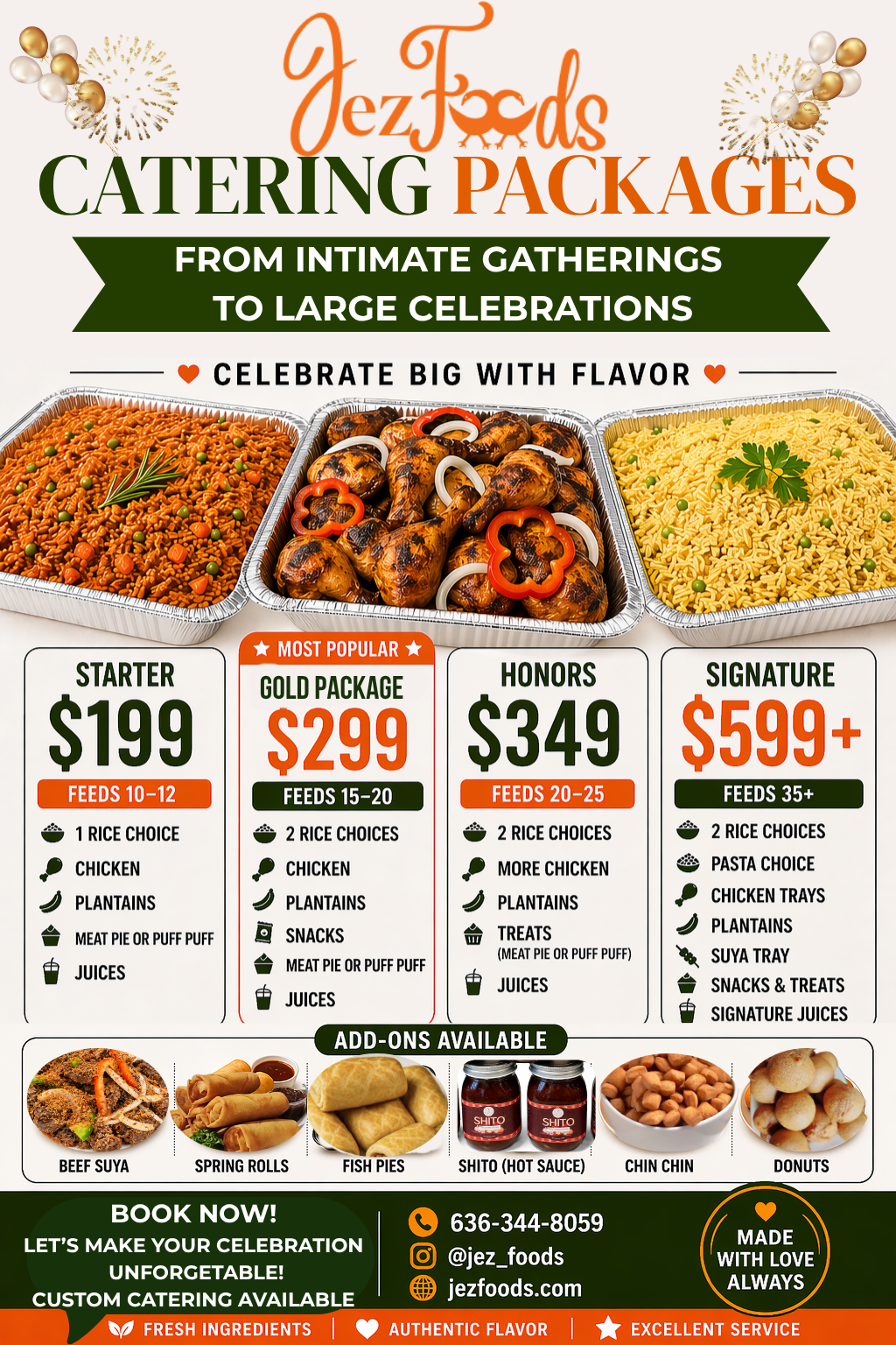 Catering Packages